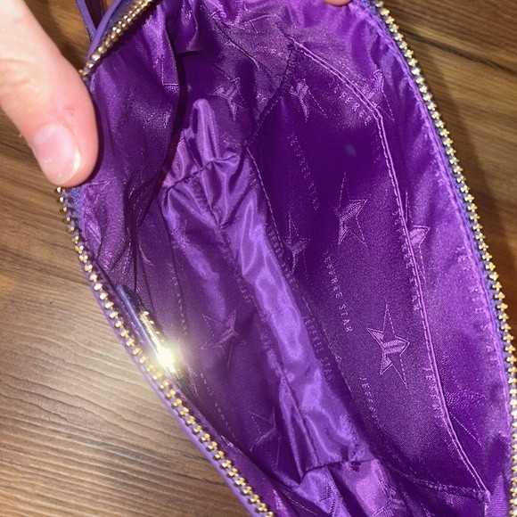 Jeffree Star Bags Jeffree Star Purple Gold Crossbody Bag Nwt Poshmark